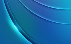 三张蓝色抽象曲线PPT背景图片的封面图片