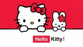 helloKitty可愛kitty貓PPT模板