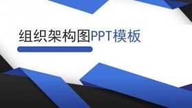 扁平化組織架構(gòu)圖組織結(jié)構(gòu)PPT模板