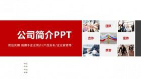 公司簡(jiǎn)介企業(yè)展示宣傳PPT模板